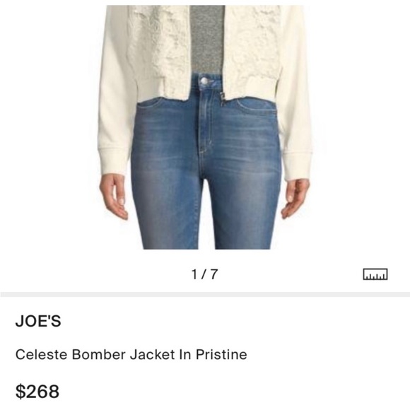 Joes Jeans. Size medium. Celeste bomber jacket. NWT - Picture 2 of 6